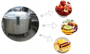 China 3kw Continuous Vacuum Fryer 100kg/ Batch Capacity Keeping Flavor And Nutrition wholesale