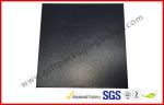 HI Glossy Leather paper lid and base box with black / grey FOAM inner