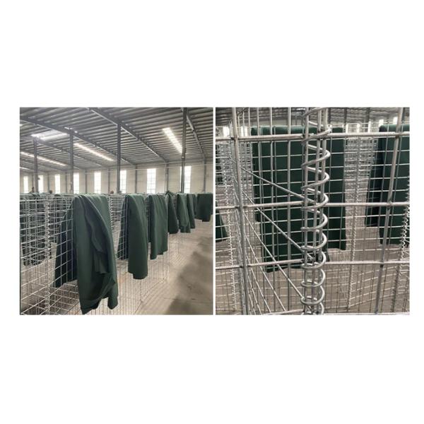 Explosion-proof cage High Strength Border Protective Defense barrier Defensive Wall sand filled welded wire mesh Gabion