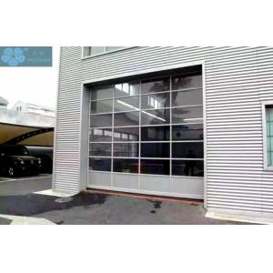 Buy cheap Impact Resistance H3000mm 40cm/S Glass Panel Garage Doors from wholesalers