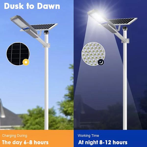 5000lm 300 Watts Solar Street Light LED Solar Powered Lights SMD 5730
