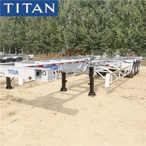 China Tri Axle Chassis | Container Chassis for Sale in Ghana on sale