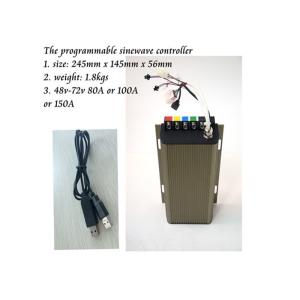 China Low Brake Electric Bike Controller 72v Sinewave 60amp - 80amp wholesale