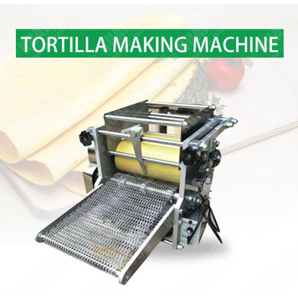 small type from dough feeding tortilla making machine corn tortilla machine for sale