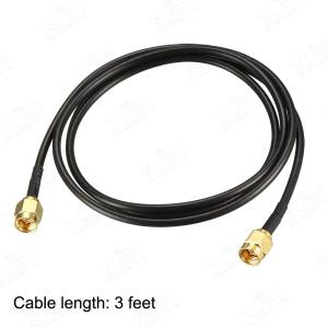 China Black Durable LMR240 Antenna Cable Assembly wholesale