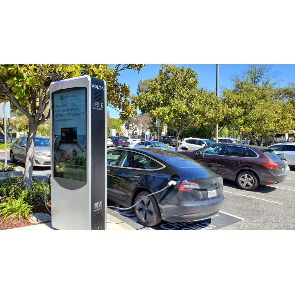 43inch Outdoor Stations Waterproof Digital Signage Display LCD Electric Car Charging Pile