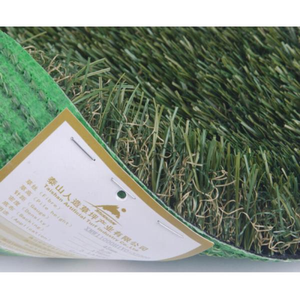 140 Stitches/M 32mm Landscaping Fake Grass With UV Resistance And Great Texture Used For Children Or Pet