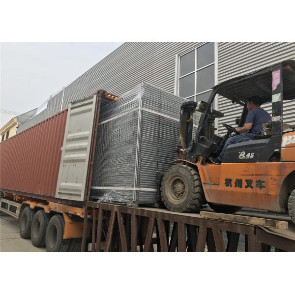 OD 40mm heavy duty temporary fencing panels 2.1mx2.4m Wall thickness 1.5mm and Mesh 60mm x 150mm diameter 4.00mm