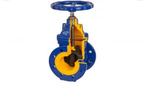 China Z41H Water Stem Stainless Steel Gate Valve , Flanged End Gate Valve Rustproof on sale