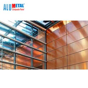 China Aluminum Metal Composite Panel 1000mm Anodized Fireproof Copper wholesale