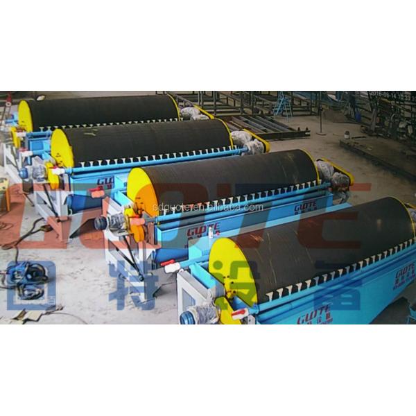 2350 KG Small Wet Drum Permanent Type Magnetic Separator for Hematite Magnet Steel Sheet
