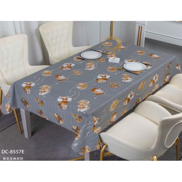 Nonwoven Direct Oil Proof Washable Table Cover for White Wedding Reception Party