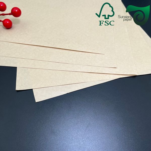 FSC 30gsm 40gsm Brown Double Sided Silicone Baking Parchment Jumbo Rolls