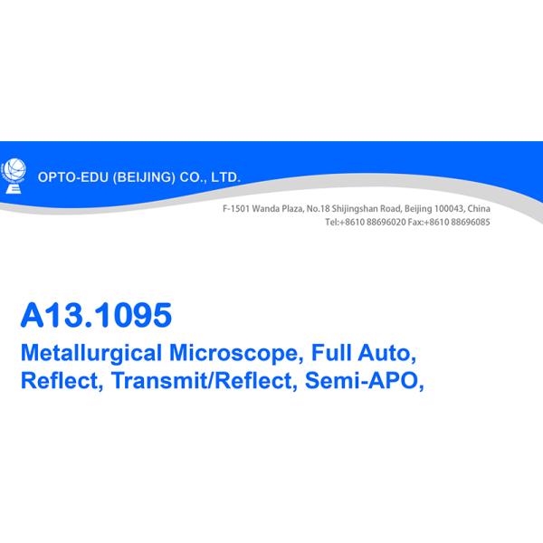 Microscope Semi APO BF+DF+DIC+PL A13.1095-R Full Auto Reflect Portable Metallurgical