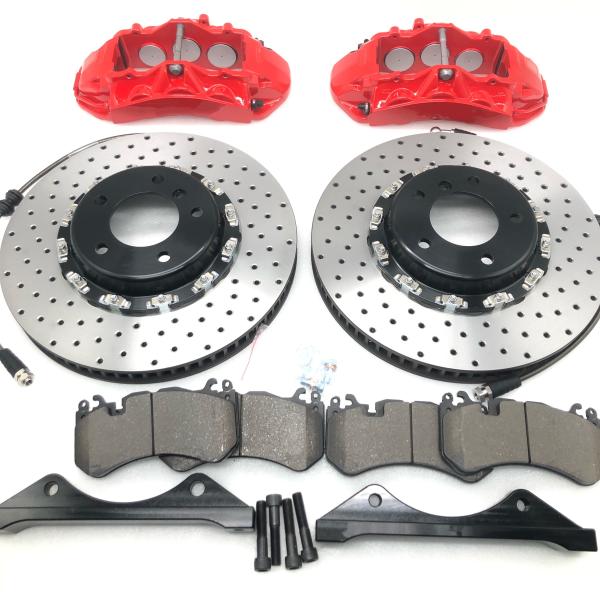 Jekit 6 Pot Big Brake Kit Red Caliper 380*36mm Disc Floating Bell