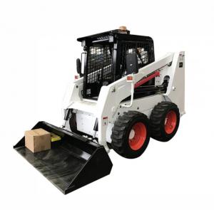China Ce Certificated Fully Hydraulic Skid Steer Loader Mini Loader Skid Steer With Attachments on sale
