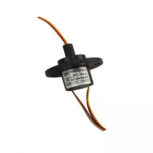 China CCTV Capsule Slip Ring with 6 Circuits@ 2 amps per circuit IP54 Protection wholesale