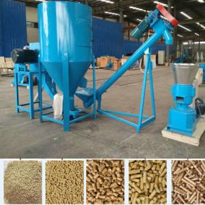 China High Efficiency Feed Pellet Production Line 195kw Poultry Making Machine on sale
