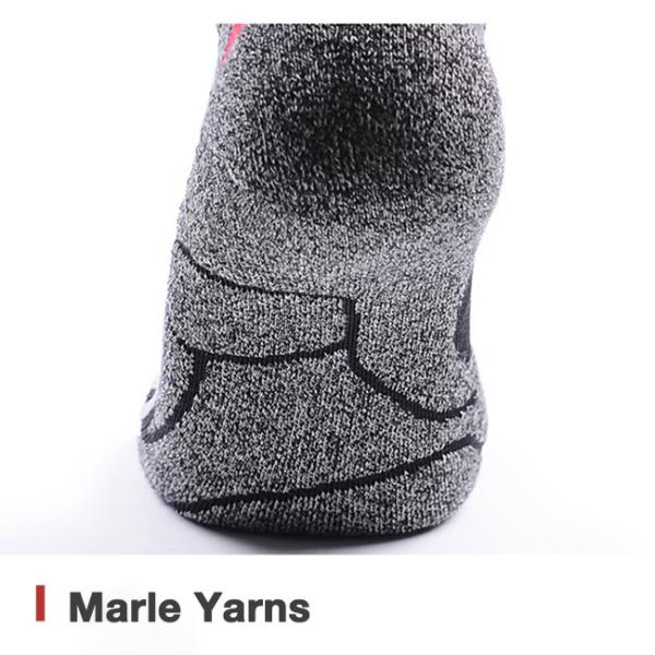 Cushion Padded Custom Cycling Socks Breathable Crew Bike Riding Socks