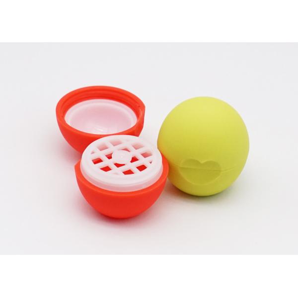 Egg Shape Lip Balm Container Tube 7g Plastic Empty Cosmetic Tube Package