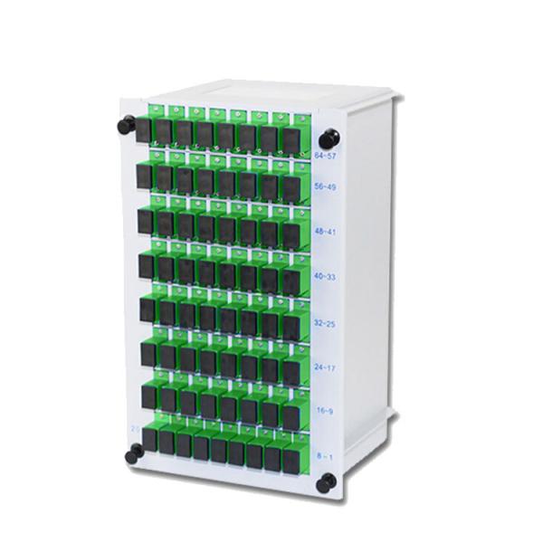 GPON EPON 1x64 Insertion LGX Cassette Fiber Optic PLC Splitter