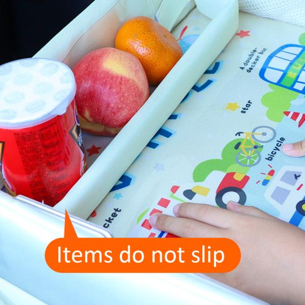 Customized Waterproof Baby Car Seat Tray Kids Stroller Car Seat Food Holder Desk