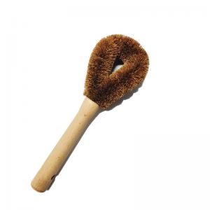 China Wooden Handle Household Cleaning Brushes Eco Friendly Sisal Coconut on sale