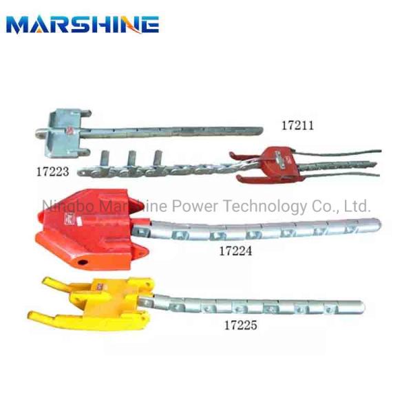 Two Bundle Conductors Independent Running Head Boards for Transmission Line