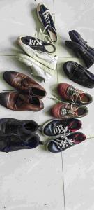 China Lace Up Pre Owned Second Hand Men Shoes Large Sized Men'S Shoes 40-45 on sale