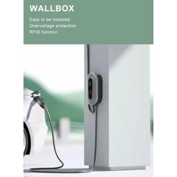 Pole Mount Type 2 EVSE CCS Home Charger EN61851 Standard