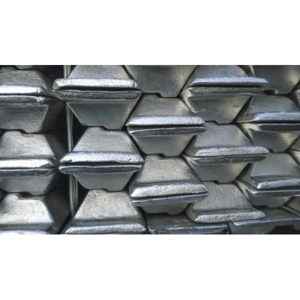 High Purity Zinc Aluminium Alloy Ingot Adc12 A7 Z12 99.7% 99.8% 99.9%