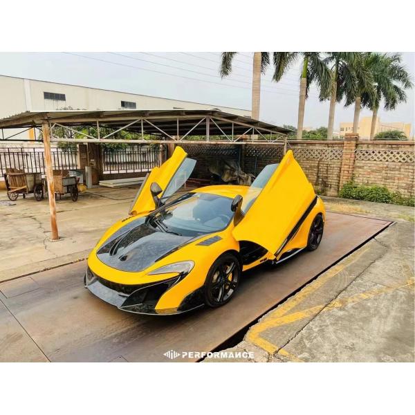 Car Front Bumper Carbon Parts for Mclaren Mp4 12C 625c 650S Upgrade to 675LT Style Body Kit