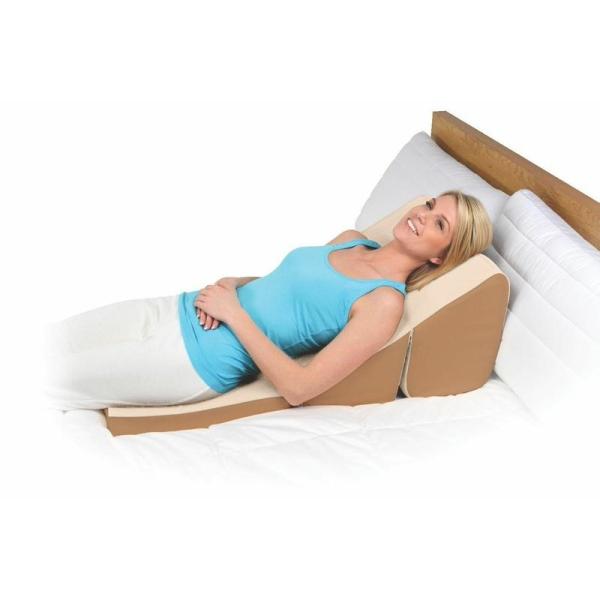 Bed Wedge 3 Packs Back Support Memory Foam Pillow Good for Reading