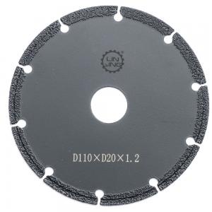 China Vacuum Brazed Diamond Saw Blade for Wood and Marble Cutting Sheet Metal Cutting Tools wholesale