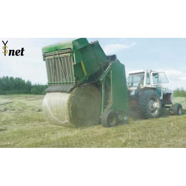 Anti Aging Round Bale Net Wrap Agriculture Baler Net Wrap 8GSM - 10GSM