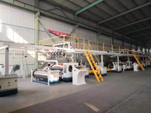 China Computerized 3 5 7 Ply Corrugated Board Production Line CE wholesale