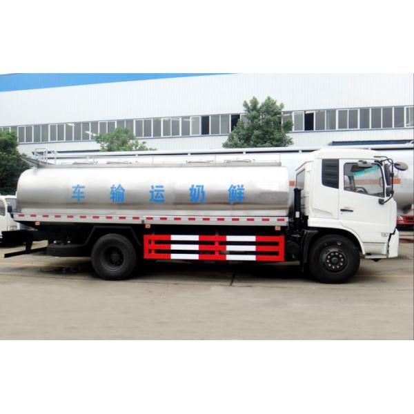 DONGFENG 10cbm Milk Tanker Truck And Trailers 10000L Delivery Transport Truck