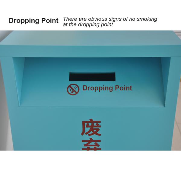 Key Lock H950mm W450mm Face Mask Recycle cabinet