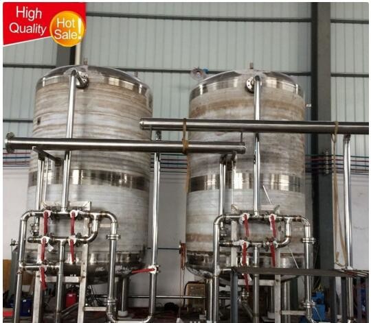 Easy Maintenance Water Treatment Tank With Plastics / Fiberglass / Steel