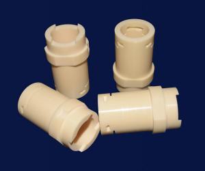 China High Electrical Resistivity Alumina Zirconia Ceramic Pipe Thermocouple Protection Tubes wholesale