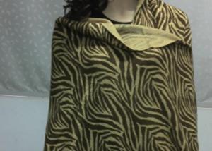 China Customized Patterned Acrylic Knit Scarf / Shoulder Scarves Shawls wholesale