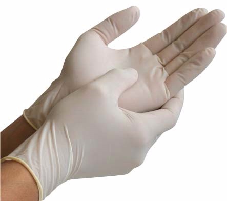 Disposable Latex Surgical Gloves Sterile Powdered AQL 2.5