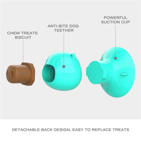 Licking Toys Cat Suction Cup Toys Dog Fun Pet Grind Teeth Chew