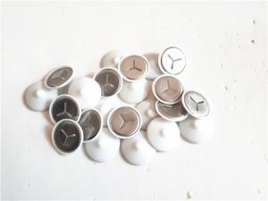China Plastic cover Steel Self Locking Clips, 38mm BI Metallic Pins Metal Speed Washer wholesale