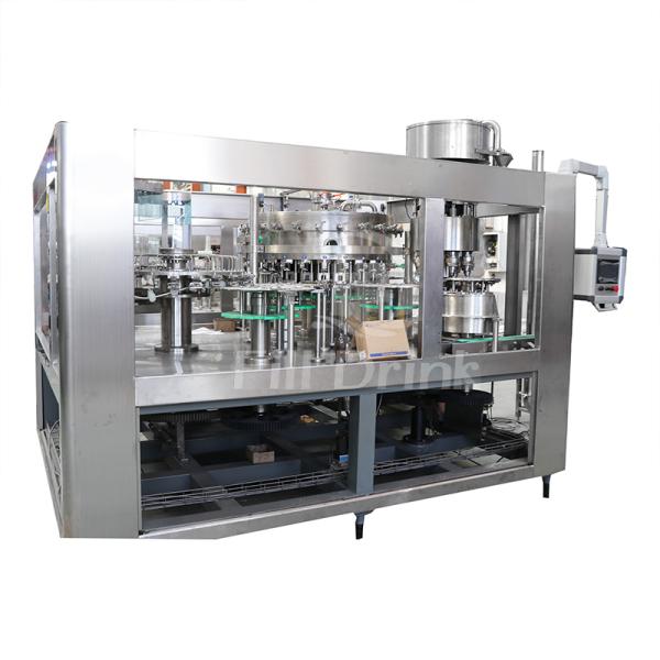 PET Bottle Carbonated Drink Filling Machine 3 In 1 Monoblock Liquid Filling Machine