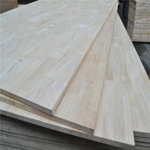 China Rubber Wood Finger Joint Board Indoor Natural Color AA AB BB BC wholesale