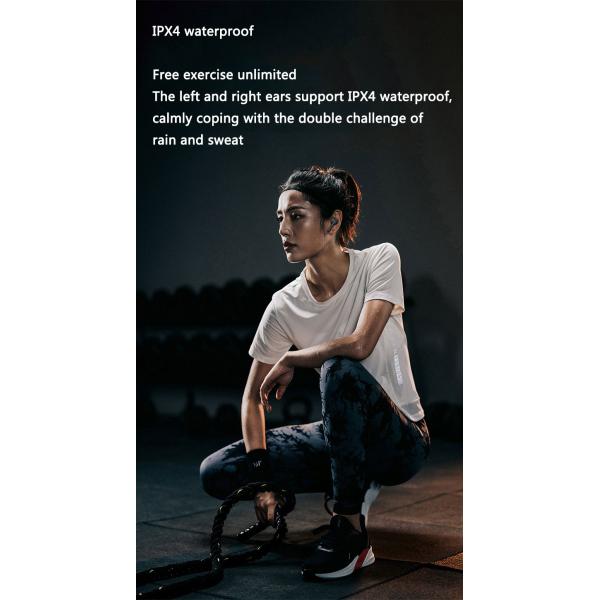 4hrs TWS Bluetooth Earbuds V5.1 Active Noise Cancelling Wireless Earbuds