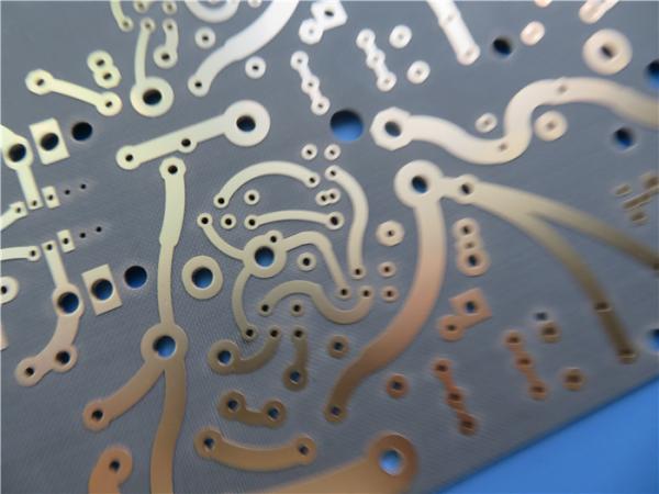 CER-10 RF Printed Circuit Board 2-Layer CER-10 62mil 1.58mm PCB with Immersion