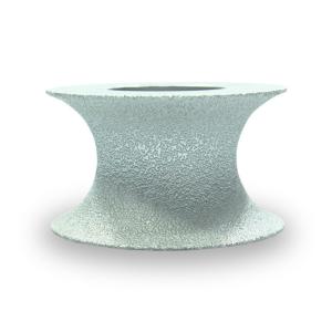 Silver Profile Diamond Grinding Wheel For Angle Grinder 75mm