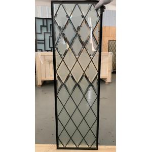 80 X 25in Door Leaded Glass
